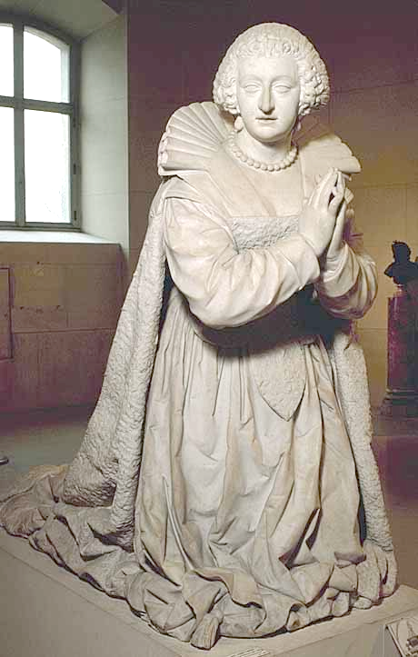 Charlotte-Catherine de La Trmolle - par Simon Guillain - Muse du Louvre - aile Richelieu